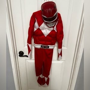 Red Power Rangers kids costume